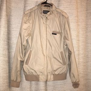Men’s Tan Members Only Jacket Size L